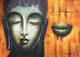 Lord Buddha By ARTOHOLIC 01 (ART_3319_62915) - Handpainted Art Painting - 36in X 24in