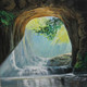 Way To Heaven By ARTOHOLIC (ART_3319_63367) - Handpainted Art Painting - 24in X 24in