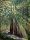 THE SUNSHINE (ART_8417_63462) - Handpainted Art Painting - 18in X 14in