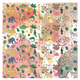 Abstract Afro Jungle Safari Artwork (PRT_8429_63924) - Canvas Art Print - 18in X 18in
