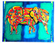 Elephant 01 (ART_8203_63767) - Handpainted Art Painting - 28in X 22in