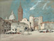 Piazza Dei Signori, Padua By Hercules Brabazon Brabazon (PRT_12386) - Canvas Art Print - 26in X 19in