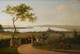 View Of The Little Belt From A Hill Near Middelfart, Funen (1800) By Jens Juel  (PRT_12511) - Canvas Art Print - 29in X 20in