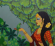 Arpana (ART_7261_64325) - Handpainted Art Painting - 36in X 30in