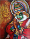 Pooja (ART_8409_63706) - Handpainted Art Painting - 18in X 24in