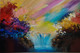 Colour splash (ART_7345_47252) - Handpainted Art Painting - 36in X 24in