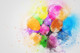 Balloons Birthday Party Air Colorful (PRT_7809_64569) - Canvas Art Print - 36in X 24in