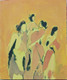 Gossip (ART_8426_64518) - Handpainted Art Painting - 10in X 12in