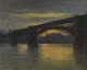 The Bridge By Frederick Oakes Sylvester (PRT_13209) - Canvas Art Print - 27in X 21in