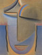 Abstract Head, Evening (1927) By Alexej Von Jawlensky (PRT_13706) - Canvas Art Print - 25in X 32in