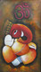 Om Ganesh01 - 15in X 26in,RAJMER57_1526,Acrylic Colors,God,Ganesha,Ganapati,Bappa,Moraya,Deva - Buy Paintings online in India