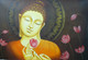 BUDDHA PAINTING VASTU BY ARTOHOLIC (ART_3319_65022) - Handpainted Art Painting - 36in X 24in