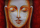 BUDDHA PAINTING VASTU (ART_3319_64958) - Handpainted Art Painting - 36in X 24in