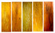 Multipiece,Landscape,Abstract,Stroke,Yellow Brown Stroke,Pattern