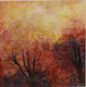 Autumn tree (ART_8462_64706) - Handpainted Art Painting - 23in X 23in