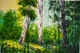 Gum tree (ART_8466_64693) - Handpainted Art Painting - 14in X 10in