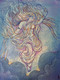 LADY ganga -(SJAC06) (ART_5750_65386) - Handpainted Art Painting - 14in X 20in