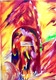 Shiva Shakti (ART_8410_62951) - Handpainted Art Painting - 30in X 30in