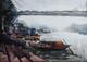 Princepghat Kolkata (ART_8303_65847) - Handpainted Art Painting - 15in X 11in