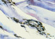Snow Light 07 (ART_8495_65783) - Handpainted Art Painting - 14in X 10in