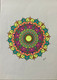 Rangoli Mandala (ART_8523_65767) - Handpainted Art Painting - 12in X 17in