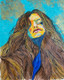 Missmessyartist SENSUAL PORTRAIT PAINTING - Summer Girl Portrait (ART_1538_61132) - Handpainted Art Painting - 23in X 40in