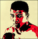 Muhammad Ali Pop Art Portrait (PRT_7990_65959) - Canvas Art Print - 24in X 24in