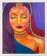 TILOTTAMA (ART_8506_65478) - Handpainted Art Painting - 21in X 26in