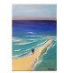 Peace both side (ART_7872_66118) - Handpainted Art Painting - 10in X 14in