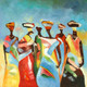 Figurative,Tribal Art,Tribal Ladies