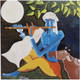 LORD KRISHNA (ART_1033_66200) - Handpainted Art Painting - 12in X 12in