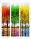 Multicolor Tree,Three Tree,Colorful Tree