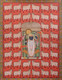 Pichwai (Pichvai) Shrinathji With Cow  Lord Krishna Handmade Painting (ART_7555_66437) - Handpainted Art Painting - 38in X 48in