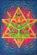 Mandala Meditation Fluorescent Painting (ART_7555_66428) - Handpainted Art Painting - 40in X 60in