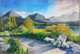 Calm Nature (ART_4209_66487) - Handpainted Art Painting - 11in X 18in