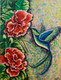 HUMMINGBIRD (ART_8565_66567) - Handpainted Art Painting - 12in X 16in