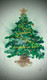 Christmas tree  (ART_7176_66718) - Handpainted Art Painting - 11in X 14in
