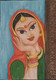 Vanita (ART_8584_66765) - Handpainted Art Painting - 10in X 15in