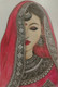 The bride (ART_8584_66760) - Handpainted Art Painting - 10in X 14in