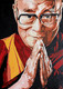 HIS HOLINESS  (ART_8594_66871) - Handpainted Art Painting - 12in X 17in
