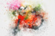 Bicycle Flowers 9 (PRT_7809_66975) - Canvas Art Print - 33in X 22in
