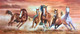 Running horse painting  (ART_6706_67155) - Handpainted Art Painting - 48in X 24in