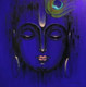 Krishna (ART_3512_67150) - Handpainted Art Painting - 12in X 12in