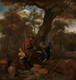 Erysichthon Selling His Daughter (1650 - 1660) (PRT_15301) - Canvas Art Print - 28in X 30in
