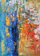 Abstract painting  (ART_6706_67234) - Handpainted Art Painting - 36in X 48in