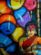 INDIAN WOMAN (ART_8605_67164) - Handpainted Art Painting - 8in X 11in