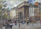 La Porte Saint-Martin (1898) (PRT_15348) - Canvas Art Print - 26in X 19in