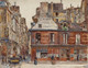 La Rue Sauval, Vue De La Rue Saint-Honor√©, En 1901. 1er Arrondissement (1901) (PRT_15351) - Canvas Art Print - 17in X 14in