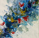 Abstract 20225 (ART_8370_67303) - Handpainted Art Painting - 10in X 10in