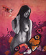 Freedom of Beauty_31 (ART_5796_67412) - Handpainted Art Painting - 44in X 38in